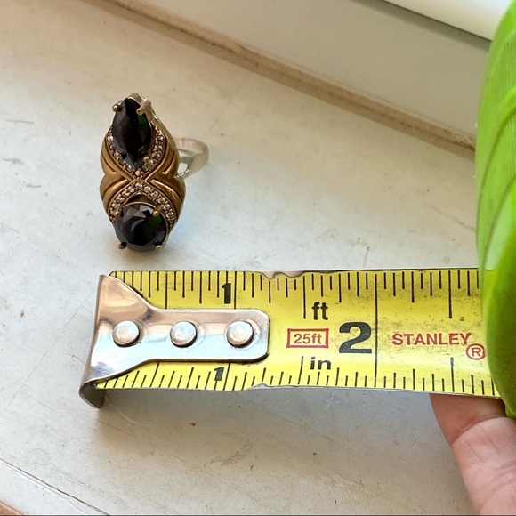 Absolutely gorgeous vintage sterling ring - Picture 9 of 14